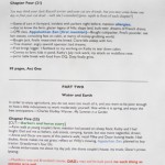 I have each of my memoir’s chapters broken into beats in my working table of contents. Different narrative threads are color coded, red for my father.