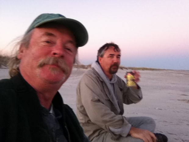 bill and dave onb beach